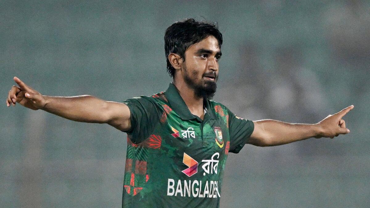 BAN vs SL: Pacer Tanzim Hasan Sakib ruled out of third ODI against Sri Lanka due to injury; Bangladesh names replacement